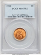 1910 1C MS65RD