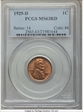1925-D 1C MS63RD