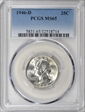 1946-D 25C MS65