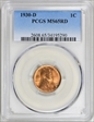 1930-D 1C MS65RD