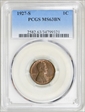 1927-S 1C MS63BN