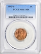 1945-S 1C MS67RD