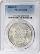 1884-CC $1 MS62