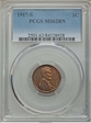 1917-S 1C MS62BN