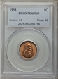 1933 1C MS65RD