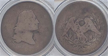 1795 $1 Flowing Hair, 2 Leaves FR2