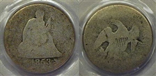 1853 25C Arrows and Rays PO1