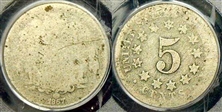 1867 5C No Rays PO1