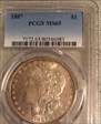 1887-S $1 MS63