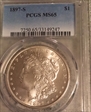 1897-S $1 MS65
