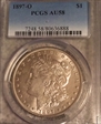 1897-O $1 AU58