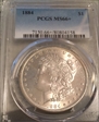 1884 $1 MS66+