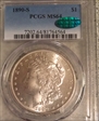 1890-S $1 MS64