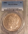 1902 $1 MS66