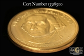 (2007) $1 Missing Edge Lettering George Washington MS67