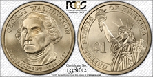 2007-D $1 G. Washington - Pos. B Satin Finish SP69