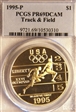 1995-P $1 Track & Field PR69DCAM