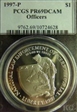 1997-P $1 Officers PR69DCAM