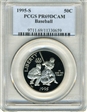 1995-S 50C Baseball PR69DCAM