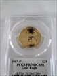 1987-P $25 Gold Eagle Mercanti Flag Signature PR70DCAM
