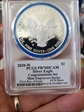 2020-W  $1 Silver Eagle Congratulations Set FDI MES Mercanti FUN Show PR70DCAM