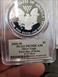 2020-W  $1 Silver Eagle First Day of Issue FUN Show PR70DCAM
