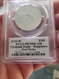 2020-W $100 Platinum Eagle - Happiness First Strike Thomas Cleveland Flag PR70DCAM