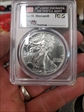 1989 $1 Silver Eagle Mercanti Signature MS70