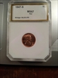 1947-S 1C MS67RD