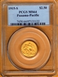 1915-S $2.50 Panama-Pacific MS64