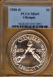 1988-D $1 Olympic MS69
