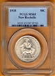 1938 50C New Rochelle MS65