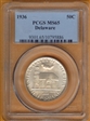 1936 50C Delaware MS65