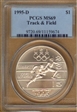 1995-D $1 Track & Field MS69