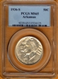 1936-S 50C Arkansas MS65