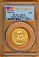 2008-W $10 Elizabeth Monroe First Strike MS70