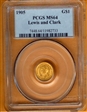 1905 G$1 Lewis and Clark MS64