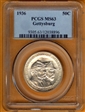 1936 50C Gettysburg MS63