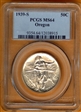 1939-S 50C Oregon MS64