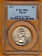 1921 50C Pilgrim MS64