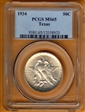 1934 50C Texas MS65