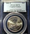 2001-P 50C Capitol Visitor MS70