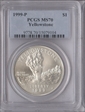 1999-P $1 Yellowstone MS70