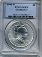 1990-W $1 Eisenhower MS70