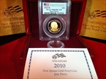 2010-W $10 Jane Pierce First Strike PR69DCAM