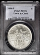 2004-P $1 Lewis & Clark MS70