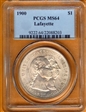 1900 $1 Lafayette MS64