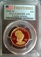 2008-W $10 Louisa Adams First Strike PR69DCAM