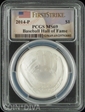 2014-P $1 Baseball Hall of Fame First Strike MS69