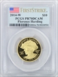 2014-W $10 Florence Harding  First Strike PR70DCAM